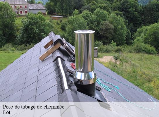Pose de tubage de cheminée 46 Lot  Expert ramonage 46