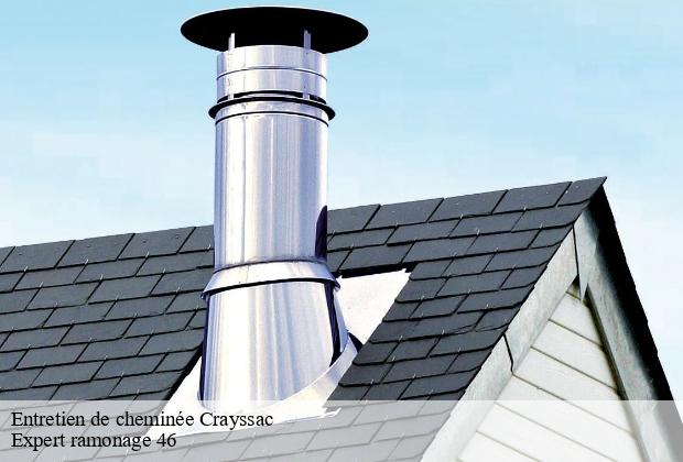Entretien de cheminée  crayssac-46150 Expert ramonage 46
