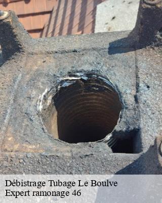 Débistrage Tubage  le-boulve-46800 Expert ramonage 46