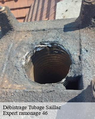 Débistrage Tubage  saillac-46260 Expert ramonage 46