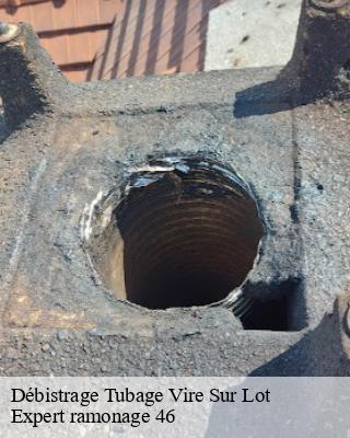 Débistrage Tubage  vire-sur-lot-46700 Expert ramonage 46