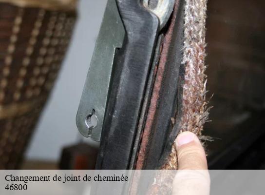 Changement de joint de cheminée   lascabanes-46800 Expert ramonage 46