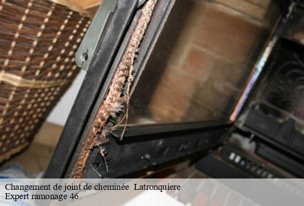 Changement de joint de cheminée   latronquiere-46210 Expert ramonage 46