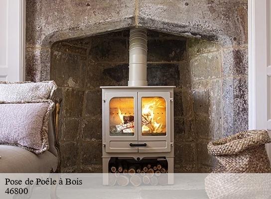 Pose de Poêle à Bois  saux-46800 Expert ramonage 46