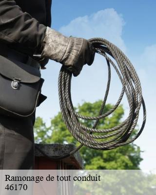 Ramonage de tout conduit castelnau-montratier-46170 Expert ramonage 46