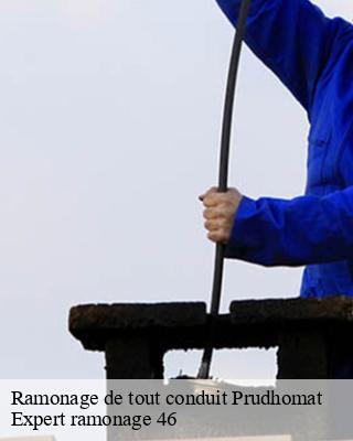 Ramonage de tout conduit prudhomat-46130 Expert ramonage 46