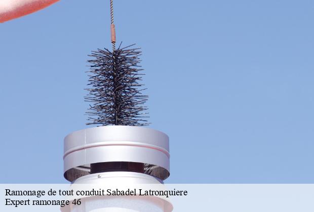 Ramonage de tout conduit  sabadel-latronquiere-46210 Expert ramonage 46