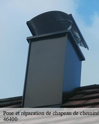 Pose et réparation de chapeau de cheminée  saint-laurent-les-tours-46400 Expert ramonage 46